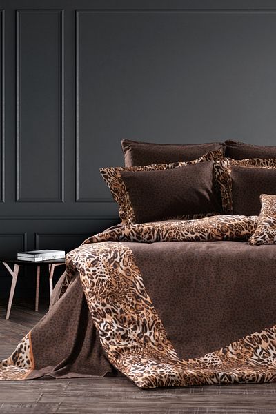 ZEBRA CASA Lipari 7 Piece Double Silk Duvet Cover Set