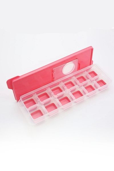 Factorial Ice Mold with Lid Easy to Remove Finger Ice Mold Colorful Ice Making Container Cold Drink Presentation