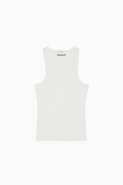 Patrizia Pepe TOP SLIM FIT - PATRIZIA PEPE - ALB, XS/S
