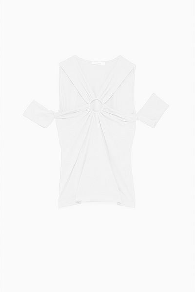 Patrizia Pepe TOP HUBLOU - PATRIZIA PEPE - ALB, L