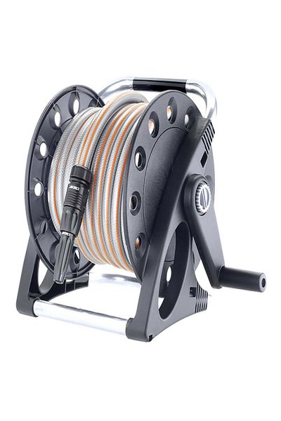 CLABER Weather Resistant and Shockproof Aquapony Wall Mounted Hose Reel Kit