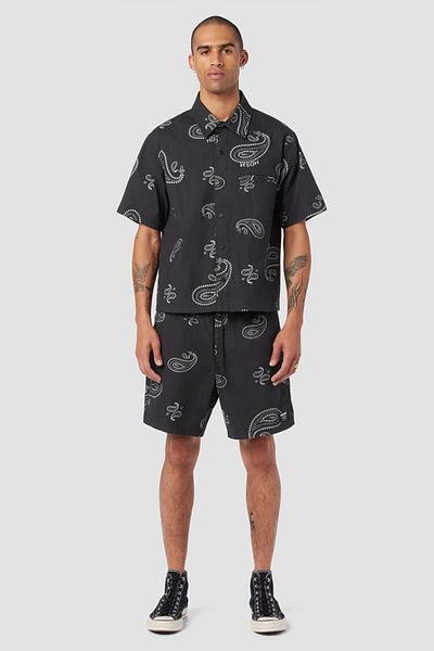 Hudson SHORT SLEEVE SHIRT - HUDSON - XL, BLACK
