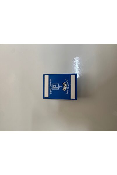 GÜNGÖR OTO AKSESUAR ETİKETÇİLERE ÖZEL KÜÇÜK KARE PARK SAATİ MAVİ