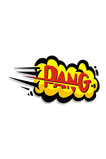 INOVATIX Set de 8 bucăți, Sticker Bang, INOVATIX®. 6 cm