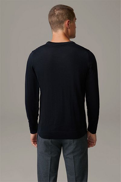 STRELLSON PULOVER Marek-R - STRELLSON - XL, NEGRU