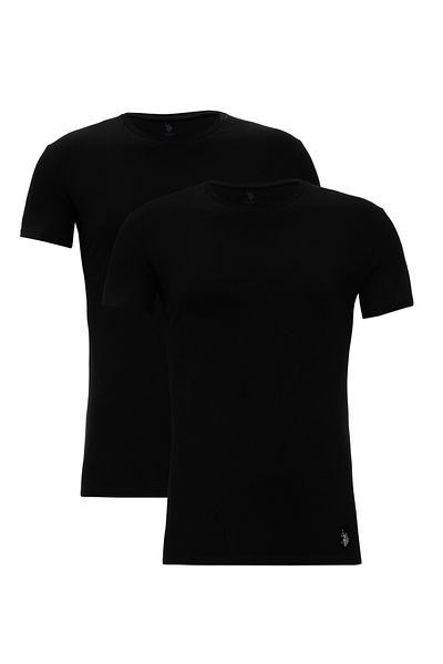 U.S. Polo Assn. Men's Black Underwear Top 50310729-Vr046