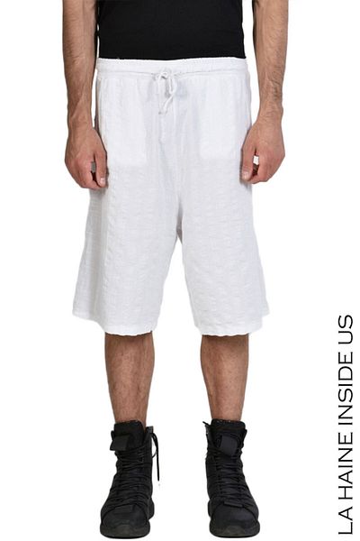 La Haine Inside Us DRAGO SHORTS - LA HAINE INSIDE US - WHITE, S