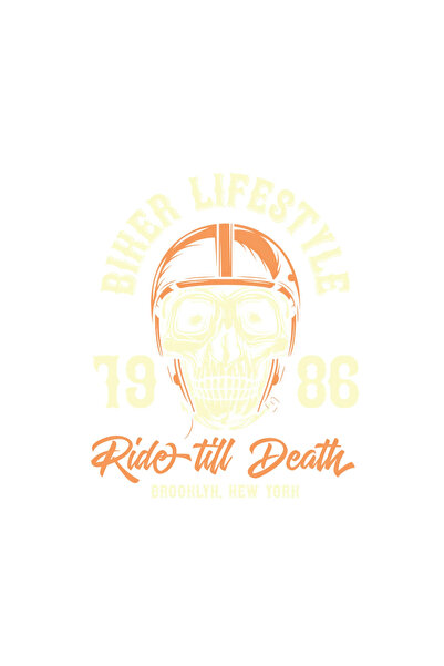 INOVATIX Σετ 8 τεμαχίων, Αυτοκόλλητο Biker Lifestyle Ride μέχρι θανάτου, INOV...