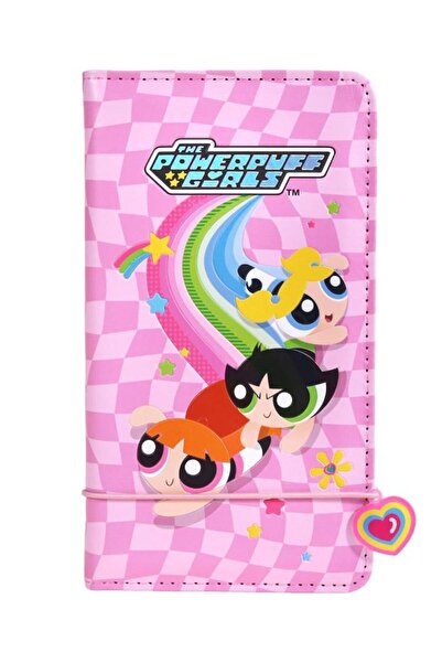 Miniso Powerpuff Girls Lisanslı Holografik Kabartmalı Pasaport Kılıfı