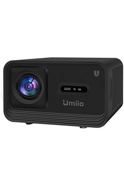 UMİİO Inder Umiio 4K WiFi6 Bluetooth Projector - Home Theater Video Projector, Focus By Remote Control, Ke