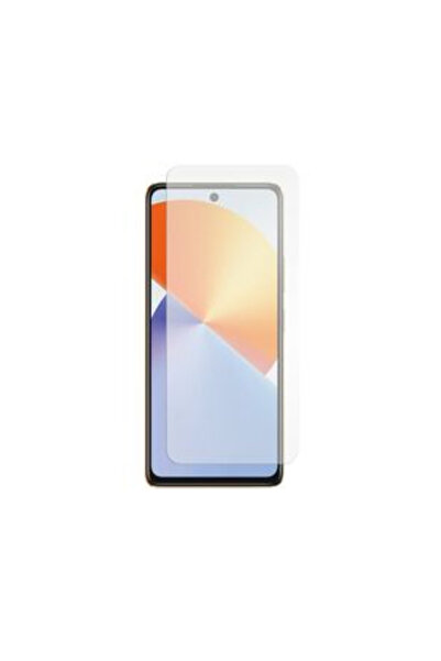 Nettech İnfinix Hot 40İ Uyumlu Kılıf Dostu Cam Ekran Koruyucu (Şeffaf)