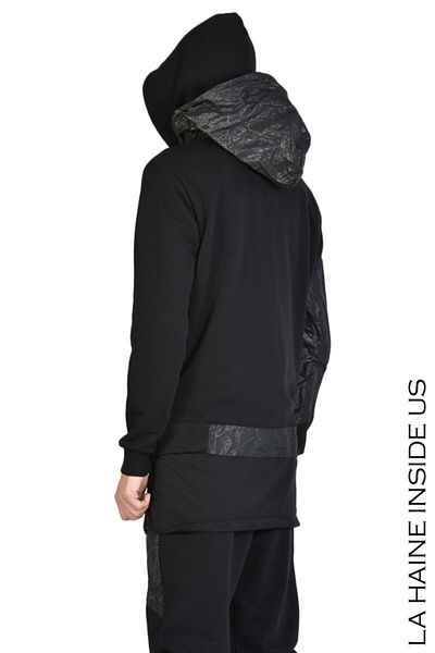 La Haine Inside Us EQUATORE SWEATSHIRT - LA HAINE INSIDE US - BLACK, L