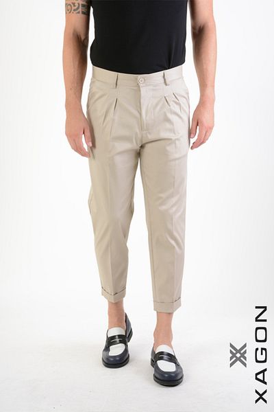 EXAGON Comfort Fit Stretch Pants - Xagon - Grey, 48