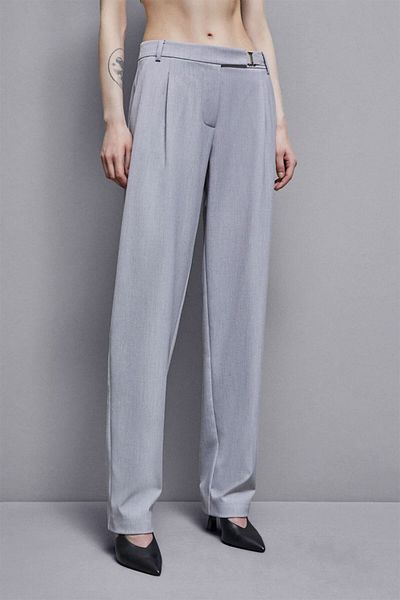 Patrizia Pepe Side Pockets Pants - - 42, Grey