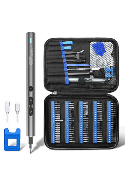 DESFREE 120 İN 1 HASSAS ŞARJLI TORNAVİDA SETİ VE TAMİR KİTİ