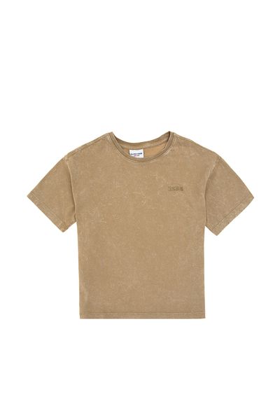 U.S. Polo Assn. Boy's Khaki T-Shirt 50307308-Vr027