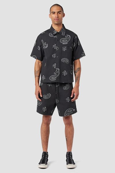 Hudson RACER BERMUDA SHORTS - HUDSON - XL, BLACK
