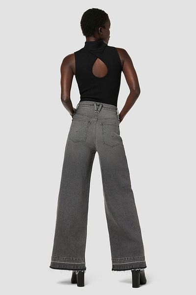 Hudson JAMES HIGH-RISE CULLOTE JEANS - HUDSON - BLACK, 25