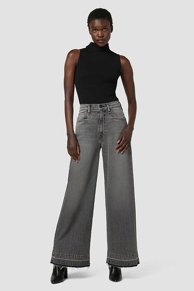 Hudson JAMES HIGH-RISE CULLOTE JEANS - HUDSON - BLACK, 25
