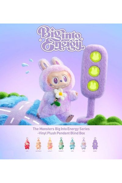 beyond basics Labubu Doll Big Into Energy Series 3rd Version Blind Box Multicolour Doll 1pcs.