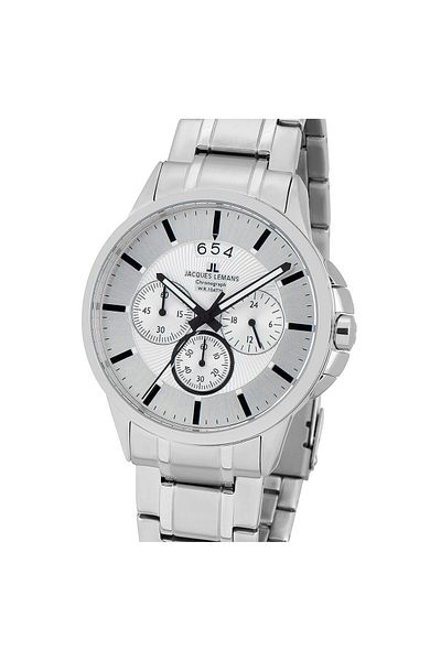 Jacques Lemans Mens Watch Jacques Lemans 1-1542P, Quartz, 42mm, 10ATM