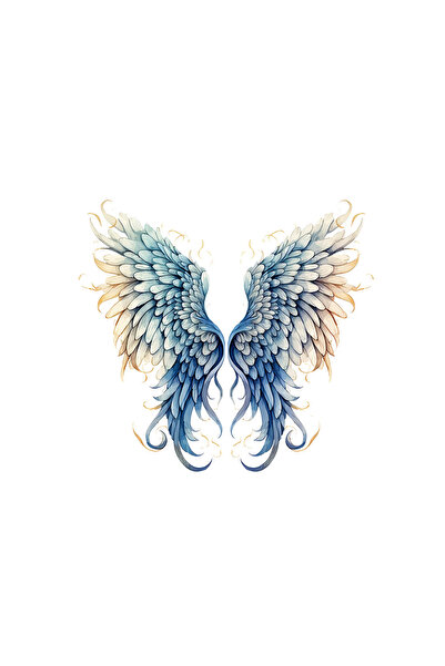 INOVATIX Set de 8 piese, autocolant Dionysus cu aripi de înger, INOVATIX®. 6 cm