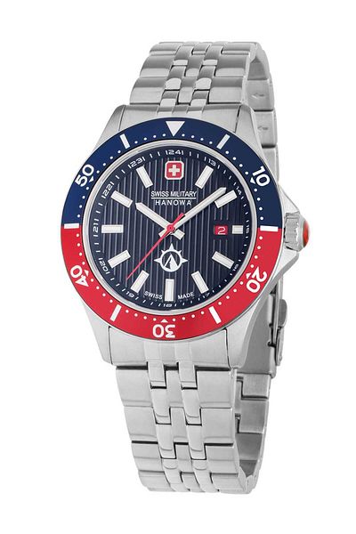 SWISS MILITARY HANOWA Ανδρικό Ρολόι Swiss Military SMWGH2100604, Quartz, 42mm, 10ATM