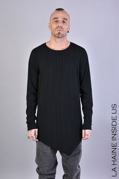 La Haine Inside Us REGULAR JERSEY BLOUSE - LA HAINE INSIDE US - BLACK, L