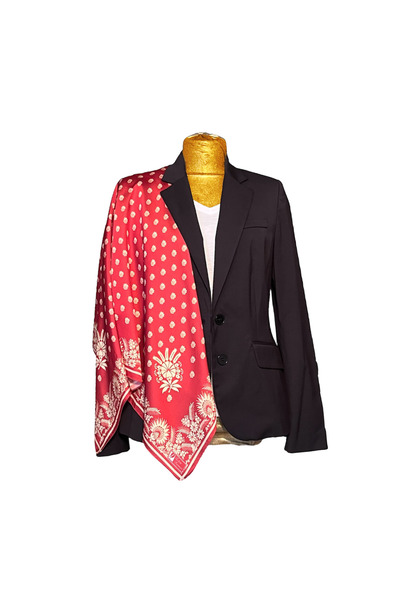 EDİRNE KIRMIZISI Edirne Red Classic Scarf 90X90