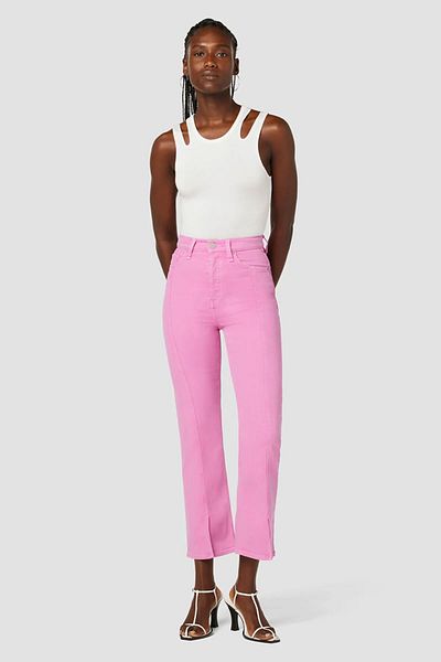 Hudson Faye Ultra High-rise Boot Crop Jeans - - Pink, 25