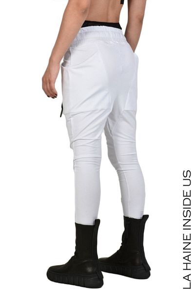 La Haine Inside Us Women's Sports Pants Gedol - - White, S