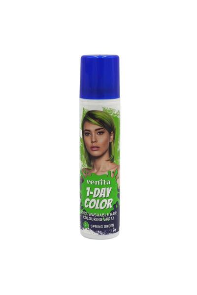 Venita Design VENITA 1DAY COLOR SPRAY 50ML ΑΝΟΙΞΙΑΤΙΚΟ ΠΡΑΣΙΝΟ