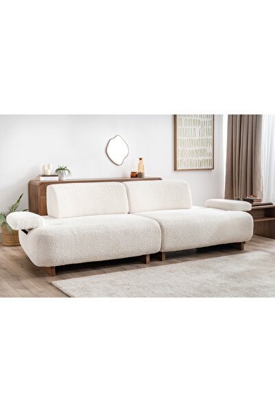 Vivense GİRONA ÜÇLÜ KOLTUK, EKRU