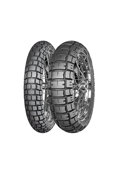 Mitas 120/70ZR19 60W 170/60ZR17 72W ENDURO TRAIL ADV M+S TL/TT Ön 2025 Arka 2024 Üretim