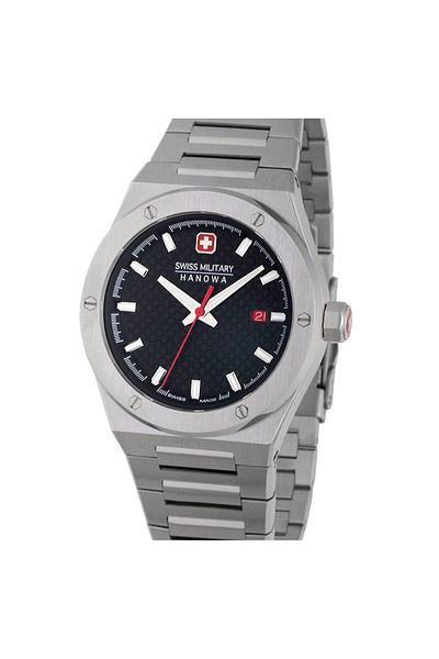 SWISS MILITARY HANOWA Mens Watch Swiss Military SMWGH2101604, Quartz, 43mm, 10ATM