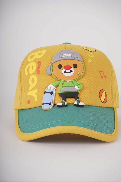 MİNİKO KİDS Kitty Boy 2-5 Years Figure Model Hat