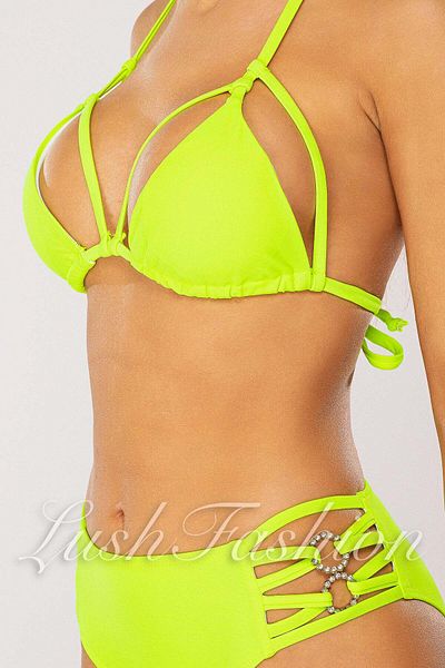 Lush Fashion Costum de Baie din Doua Piese