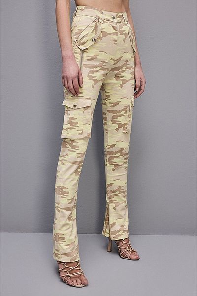 Patrizia Pepe JEANS CAMOUFLAJ - PATRIZIA PEPE - VERDE DESCHIS, 40