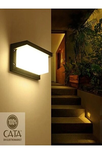 Cata Cunda 30W Duvar Apliği Modern LED Dış Aydınlatma 2350LM Günışığı 3200K