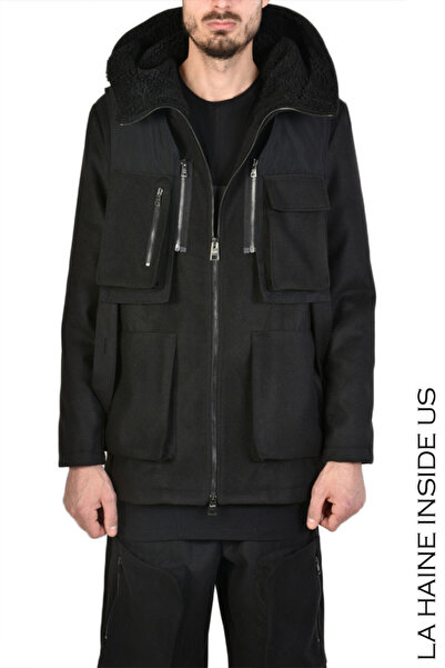 La Haine Inside Us MULTIFUNCTIONAL JACKET - CONSPIRACY - - BLACK, XL
