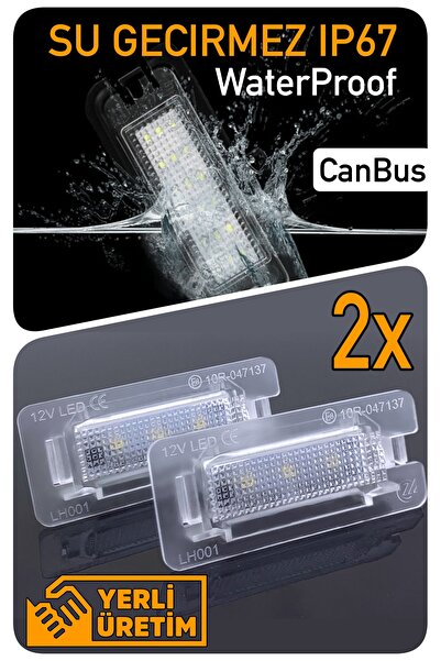 Led Edition Audi A3 8V 8Y S3 2012-2020 Canbus Led Plaka Aydınlatma Ledi Lambası
