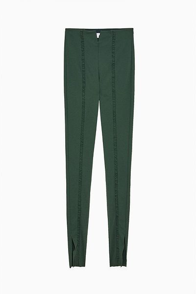 Patrizia Pepe ESSENTIAL JERSEY LEGGINGS - PATRIZIA PEPE - GREEN, M