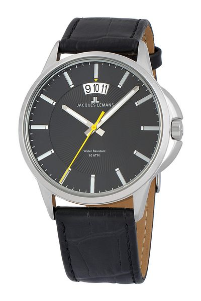 Jacques Lemans Mens Watch Jacques Lemans 1-1540A, Quartz, 42mm, 10ATM