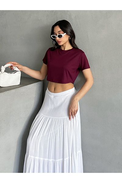MD trend Tricou Crop pentru damă