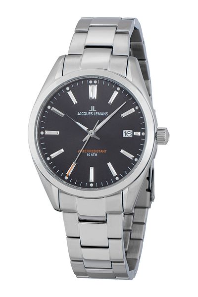 Jacques Lemans Ανδρικό Ρολόι Jacques Lemans 1-1859E, Quartz, 40mm, 10ATM