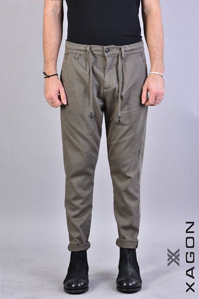 EXAGON STRETCH COMFORT PANTS - XAGON - BROWN, 46