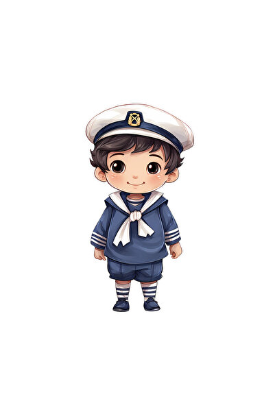 INOVATIX Set de 8 piese, autocolant Marinar Mujka, INOVATIX®. 6 cm