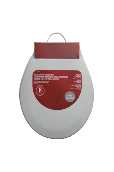 ACE Molded Wood Toilet Seat AntiMic (43.2 cm)