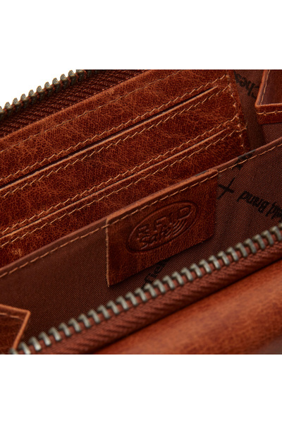 The Chesterfield Brand Portofel de dama, din piele naturala cu protectie RFID, The Chesterfield Brand, Rhodos