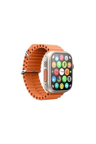 SIKS SmartCall Ultra S9 Smartwatch, FULL VIEW, Bluetooth Call, Monitoring
